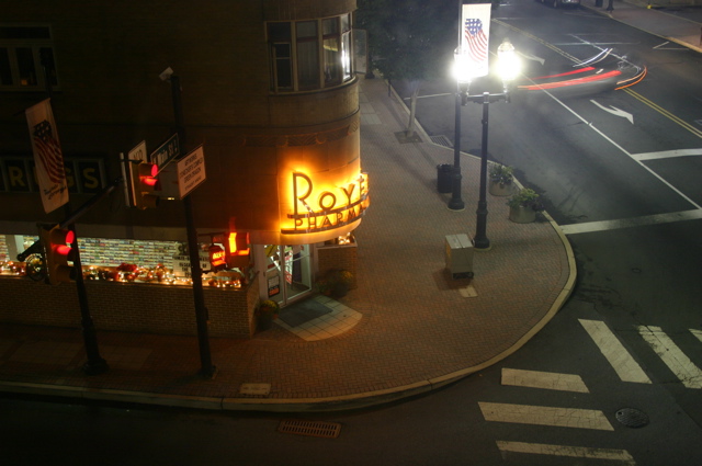 Royer's Pharmacy at Night Photo of Royer's Pharmacy at Night